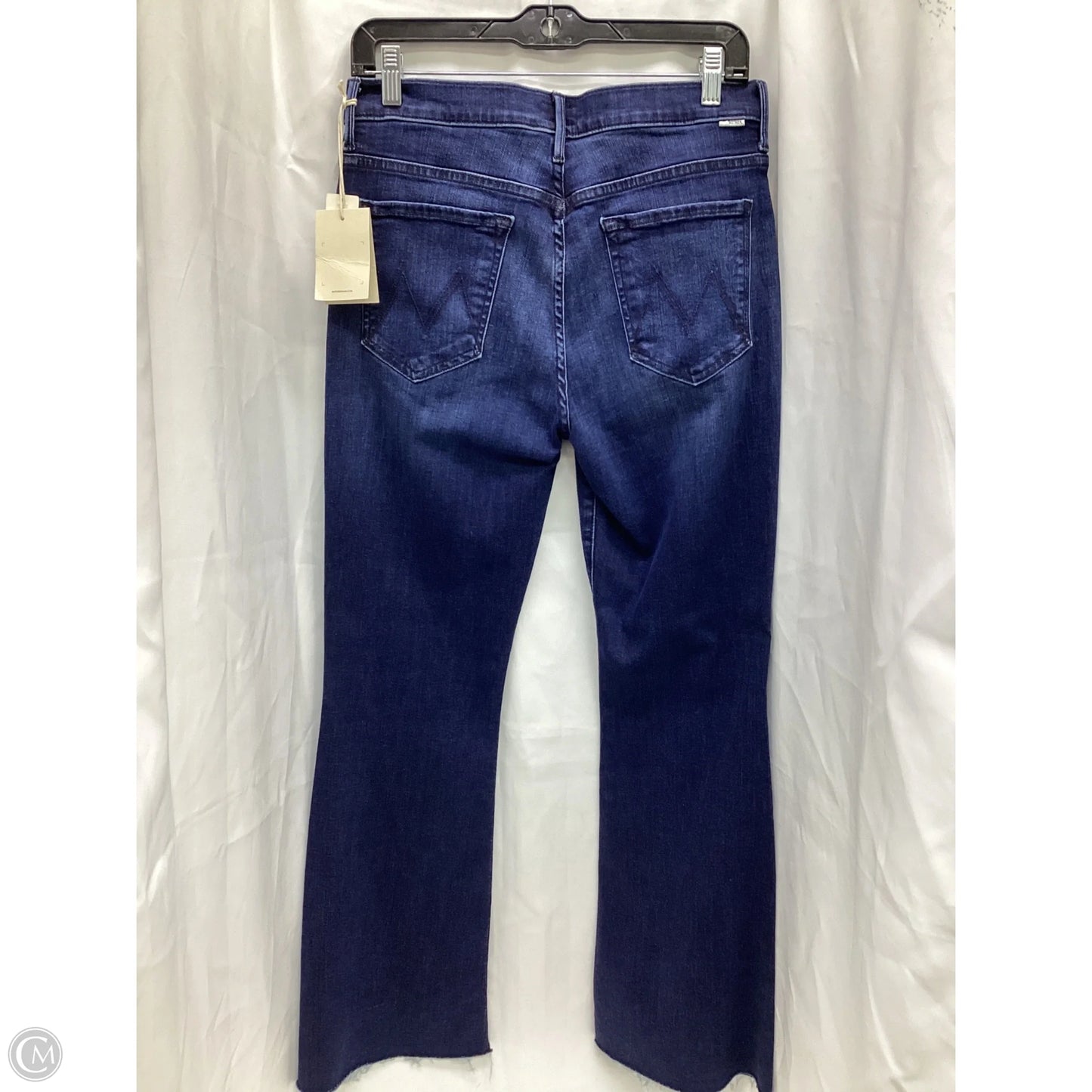 Jeans Flared By Mother In Blue, Size: 8