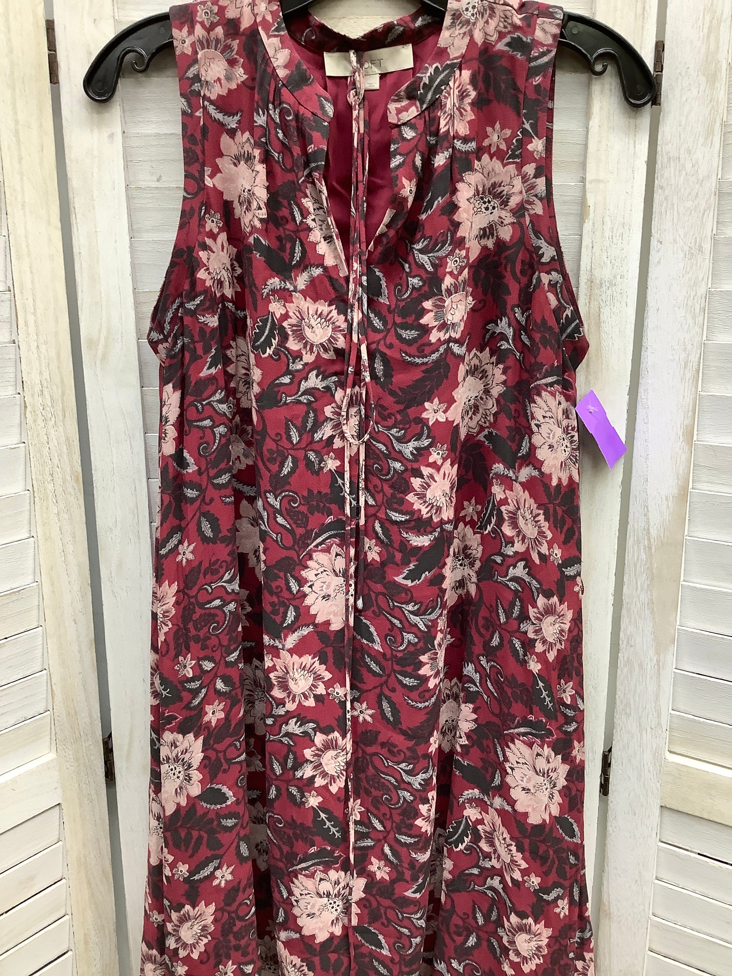 Dress Casual Midi By Loft  Size: M