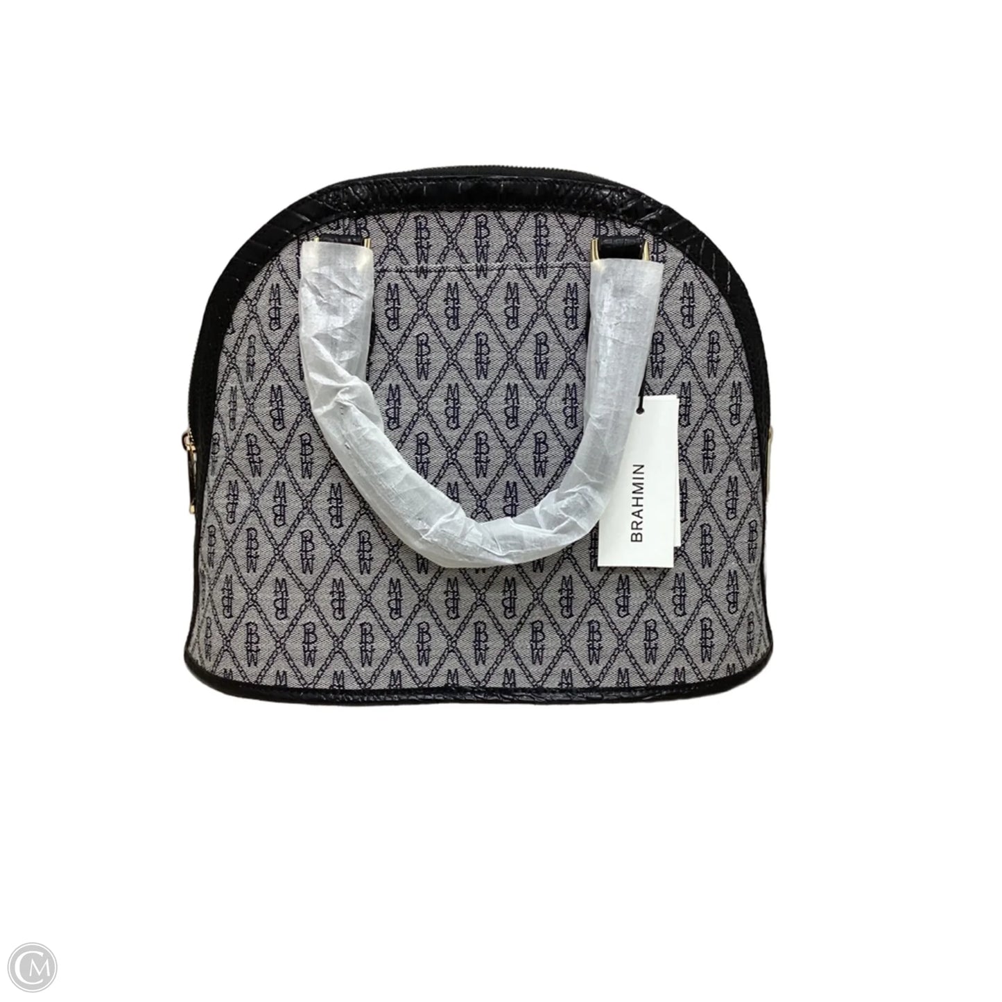 Handbag Designer By Brahmin, Size: Large