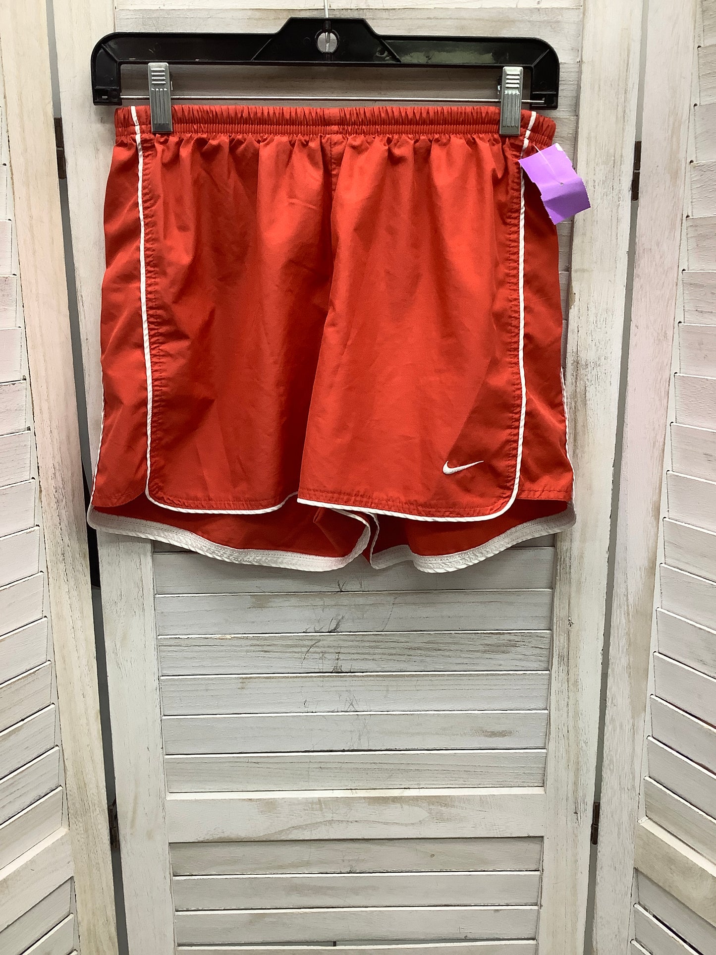 Orange Athletic Shorts Nike, Size S