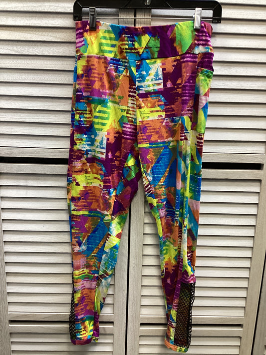 Athletic Leggings By Eye Candy In Multi-colored, Size: 1x