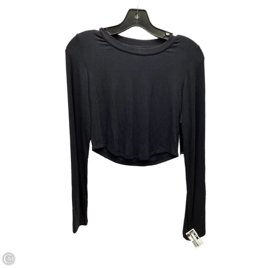 Top Long Sleeve By Clothes Mentor In Black, Size: L