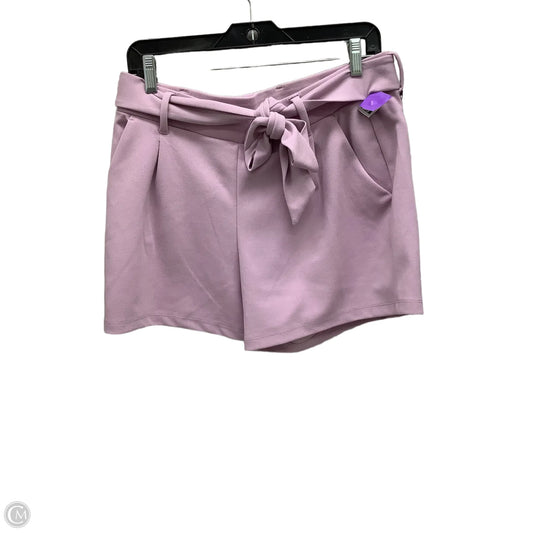 Shorts By Loft In Purple, Size: M