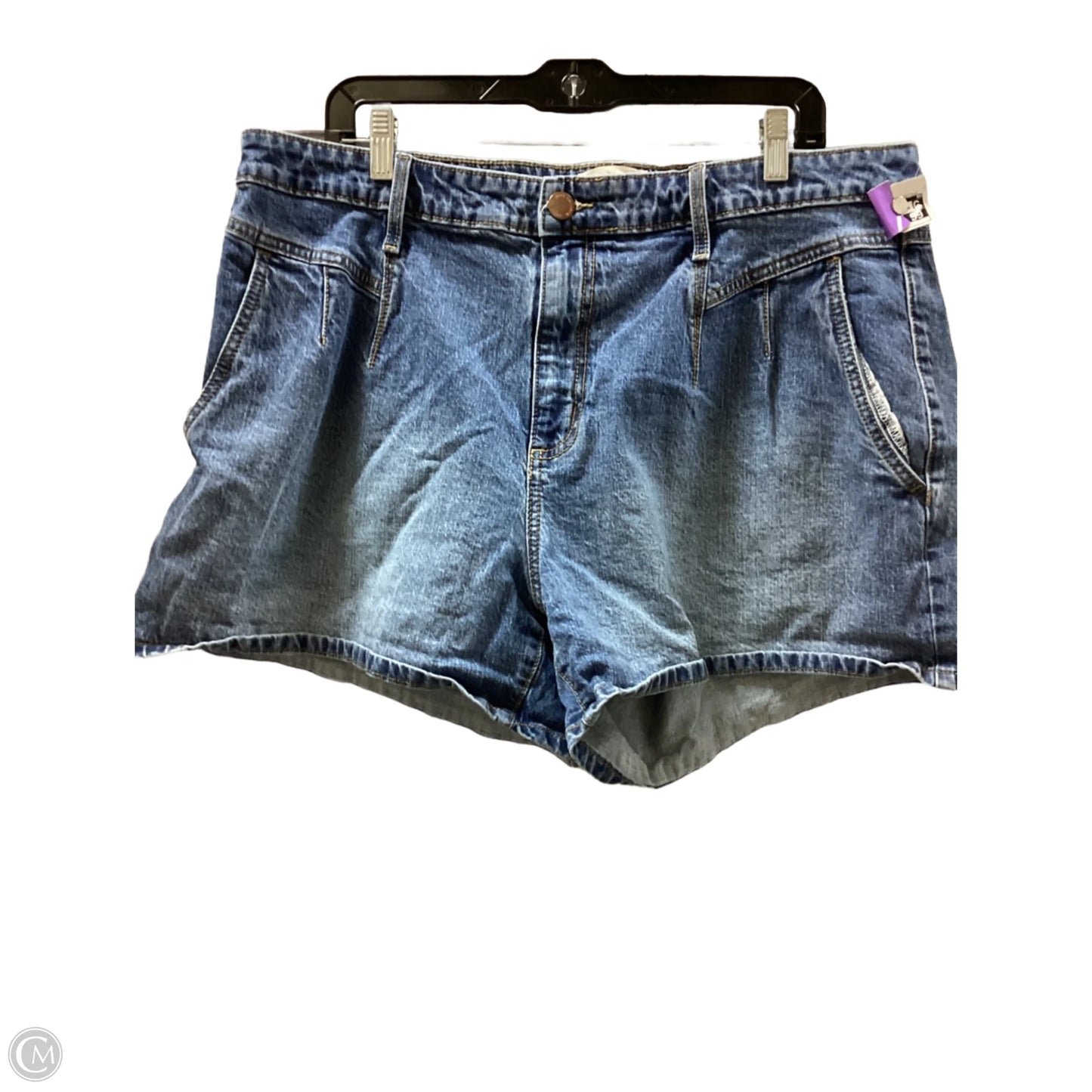 Shorts By Universal Thread In Blue Denim, Size: 16