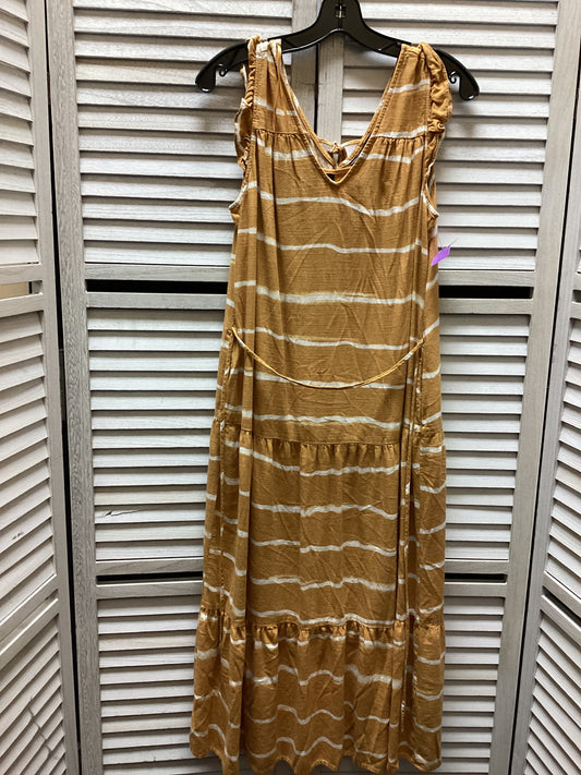 Dress Casual Maxi By Simply Vera  Size: L