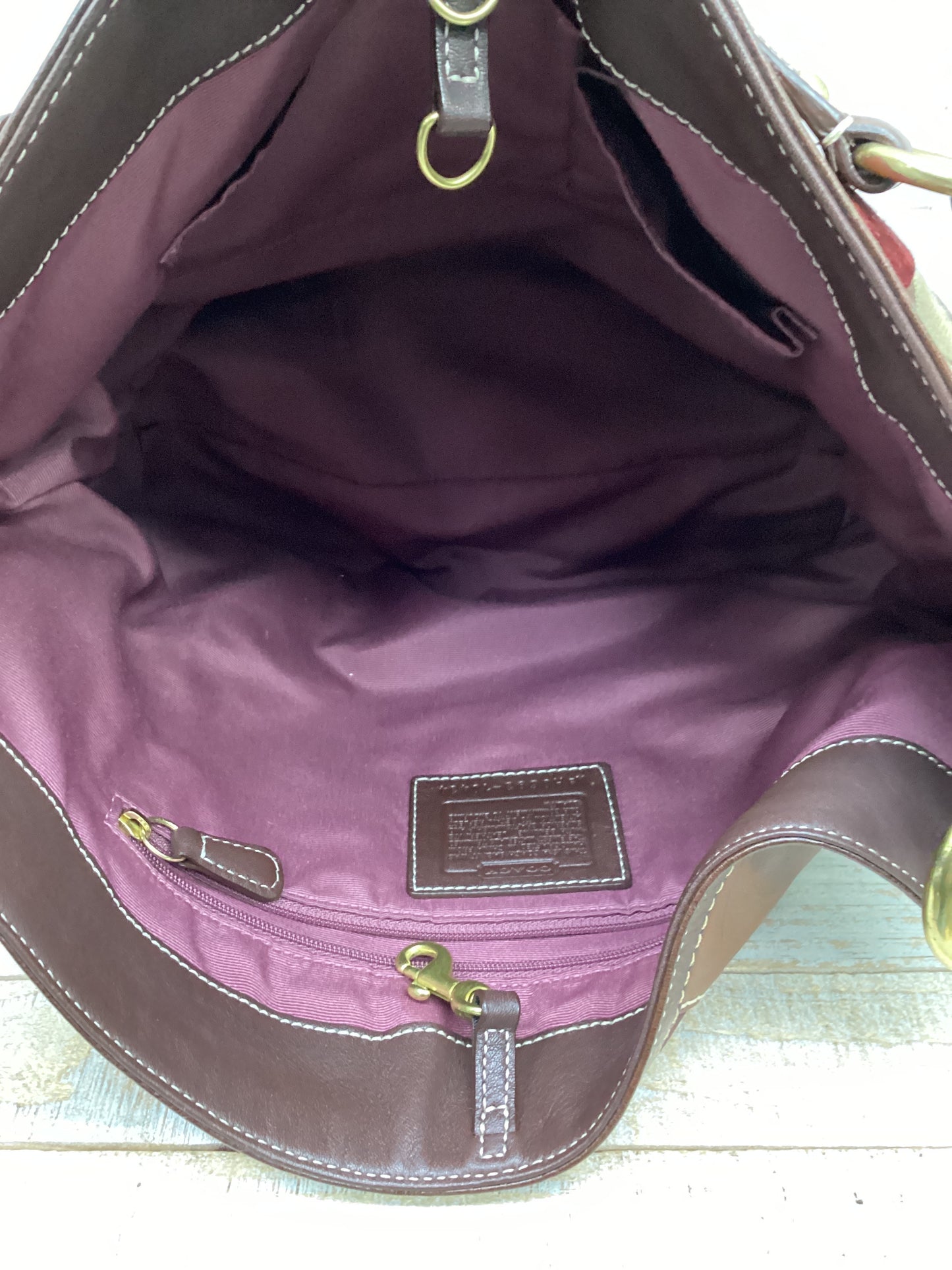 Handbag Designer Coach, Size Large