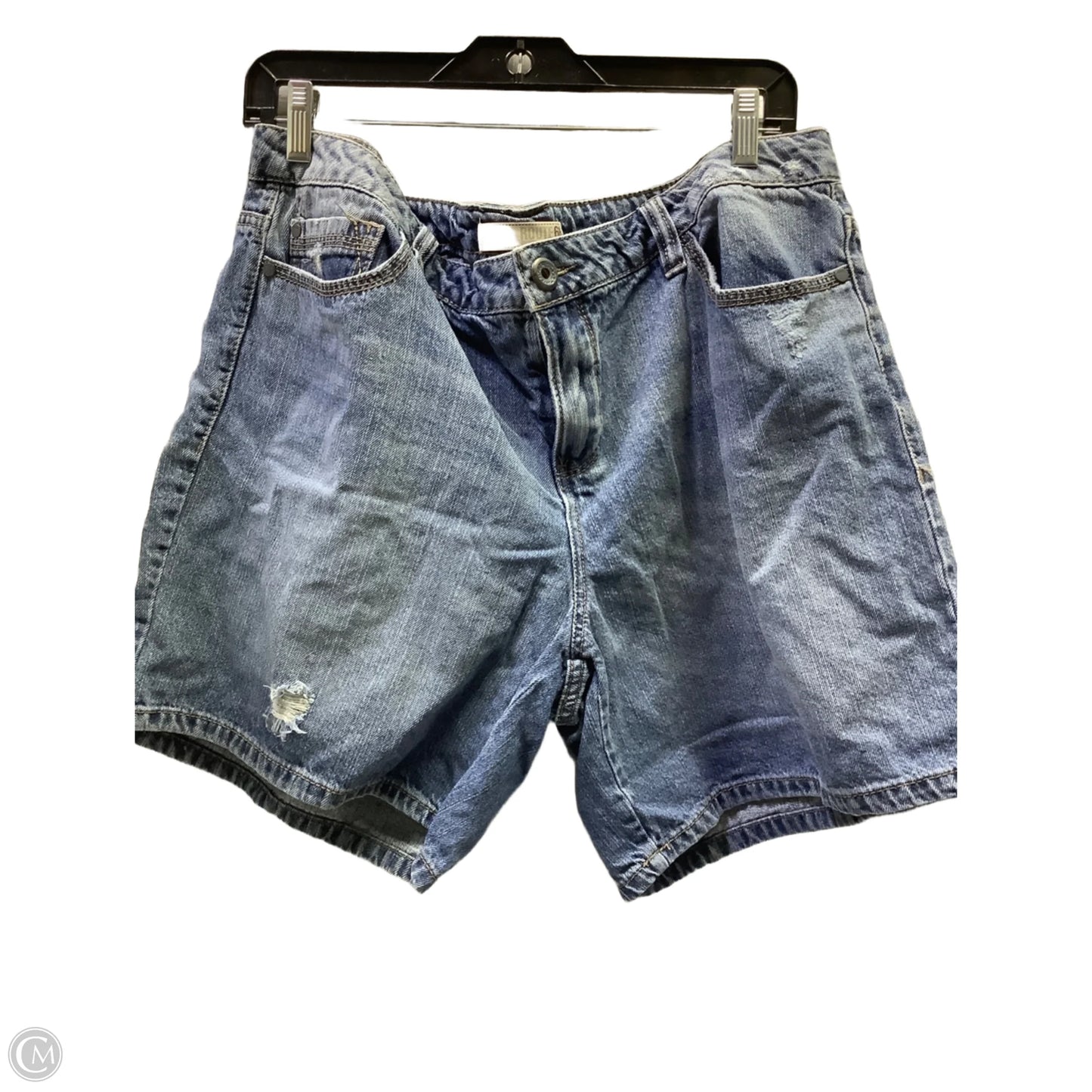 Shorts By Route 66 In Blue Denim, Size: 16