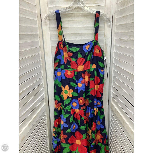 Dress Casual Maxi By Clothes Mentor In Floral Print, Size: M