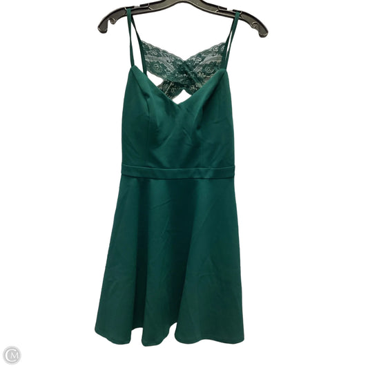 Dress Casual Midi By Speechless In Green, Size: 9