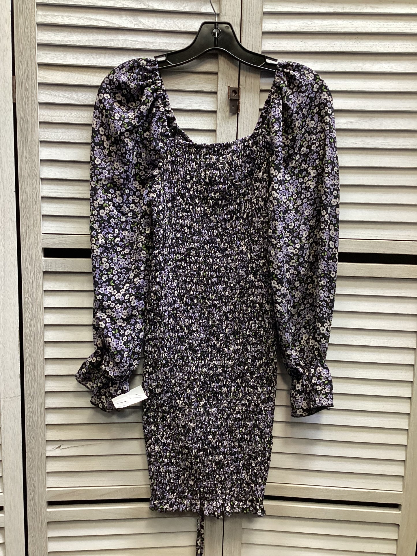 Dress Casual Midi By Clothes Mentor In Floral Print, Size: Xl