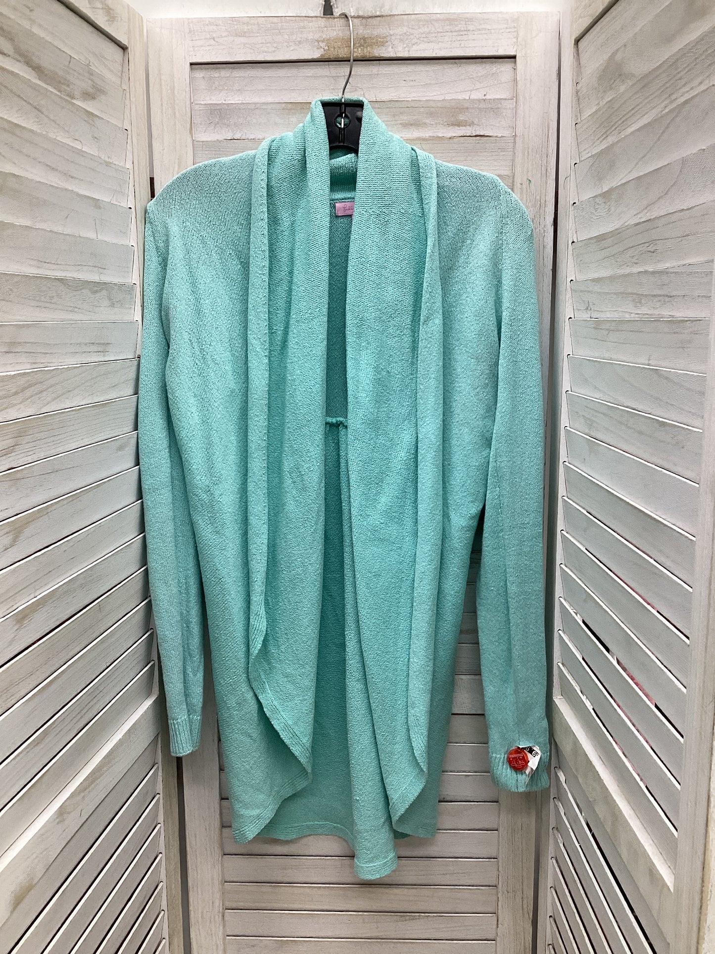 Cardigan By Lilly Pulitzer In Teal, Size: Xs