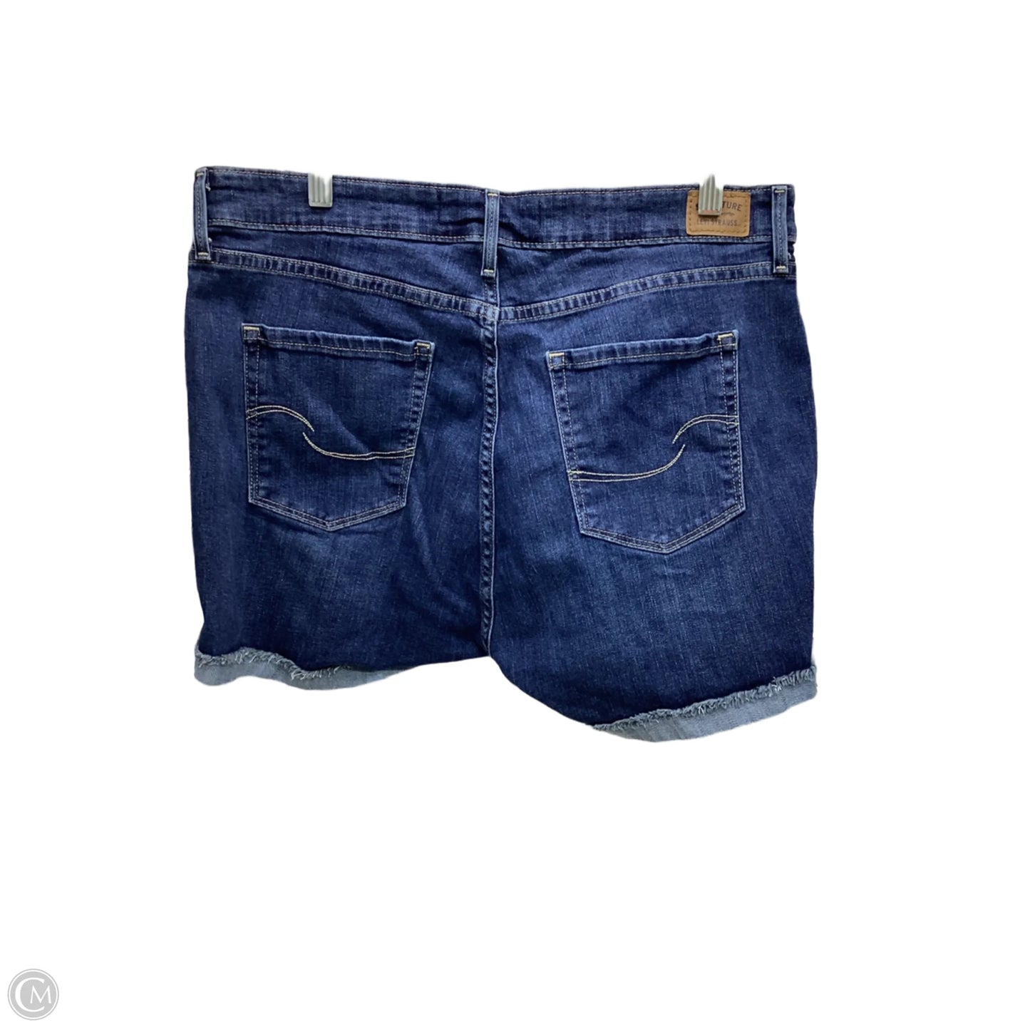Shorts By Levis In Blue Denim, Size: 18