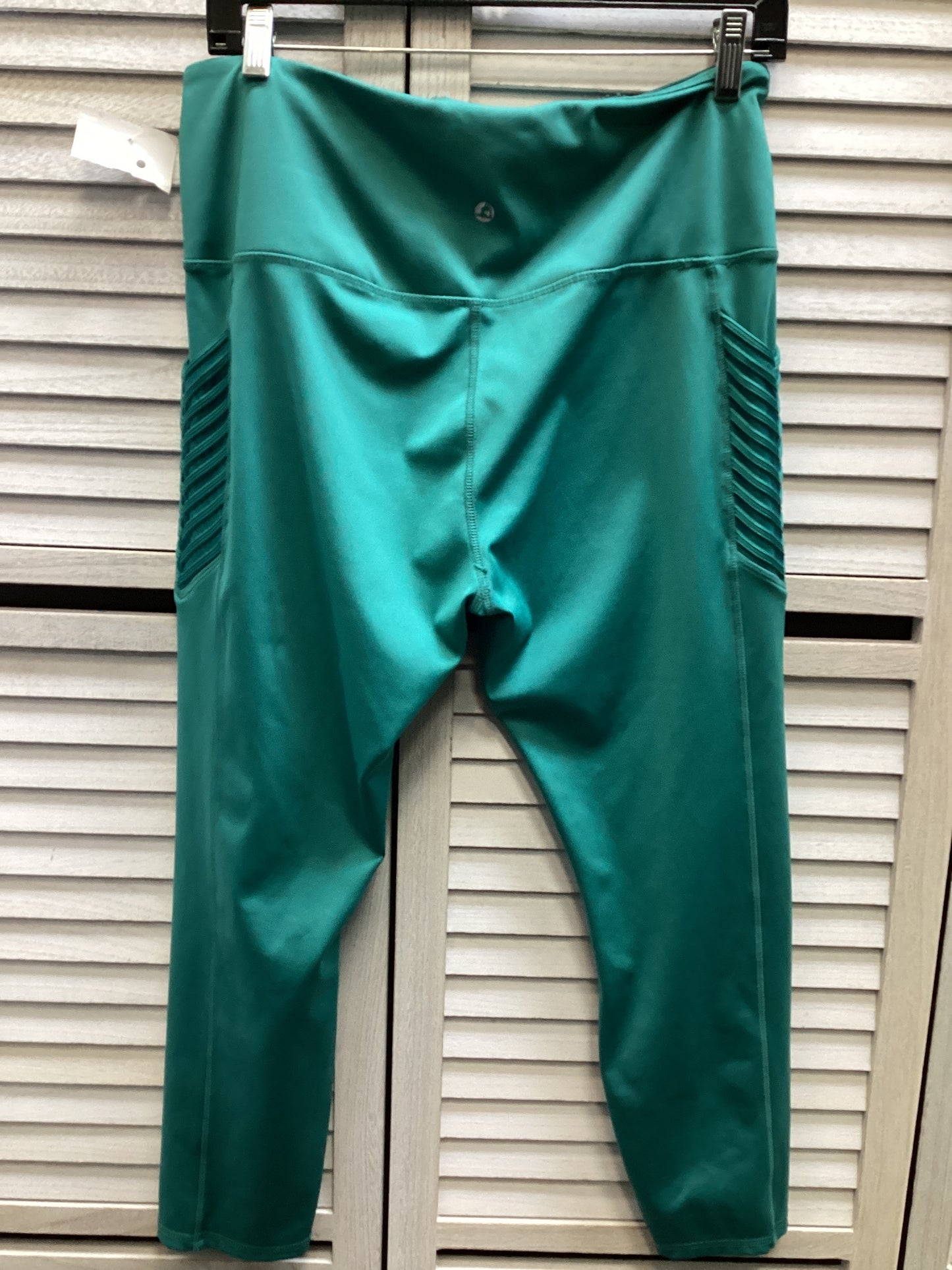 Athletic Leggings By Clothes Mentor In Teal, Size: Xl