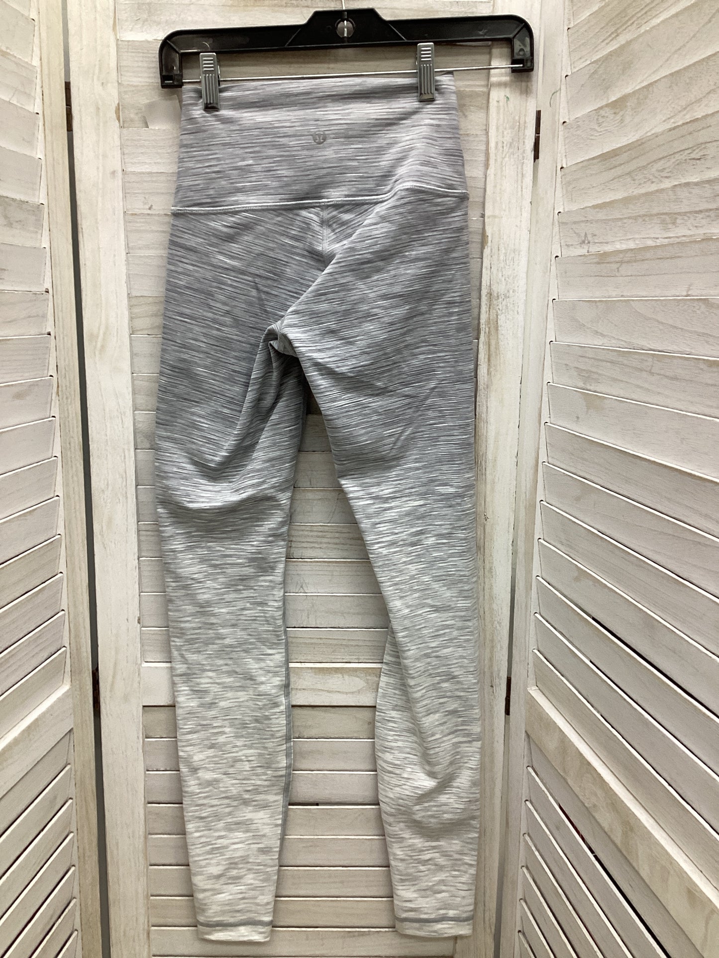 Athletic Leggings By Lululemon In Grey, Size: 2