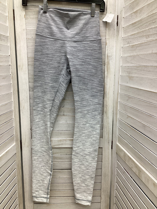 Athletic Leggings By Lululemon In Grey, Size: 2