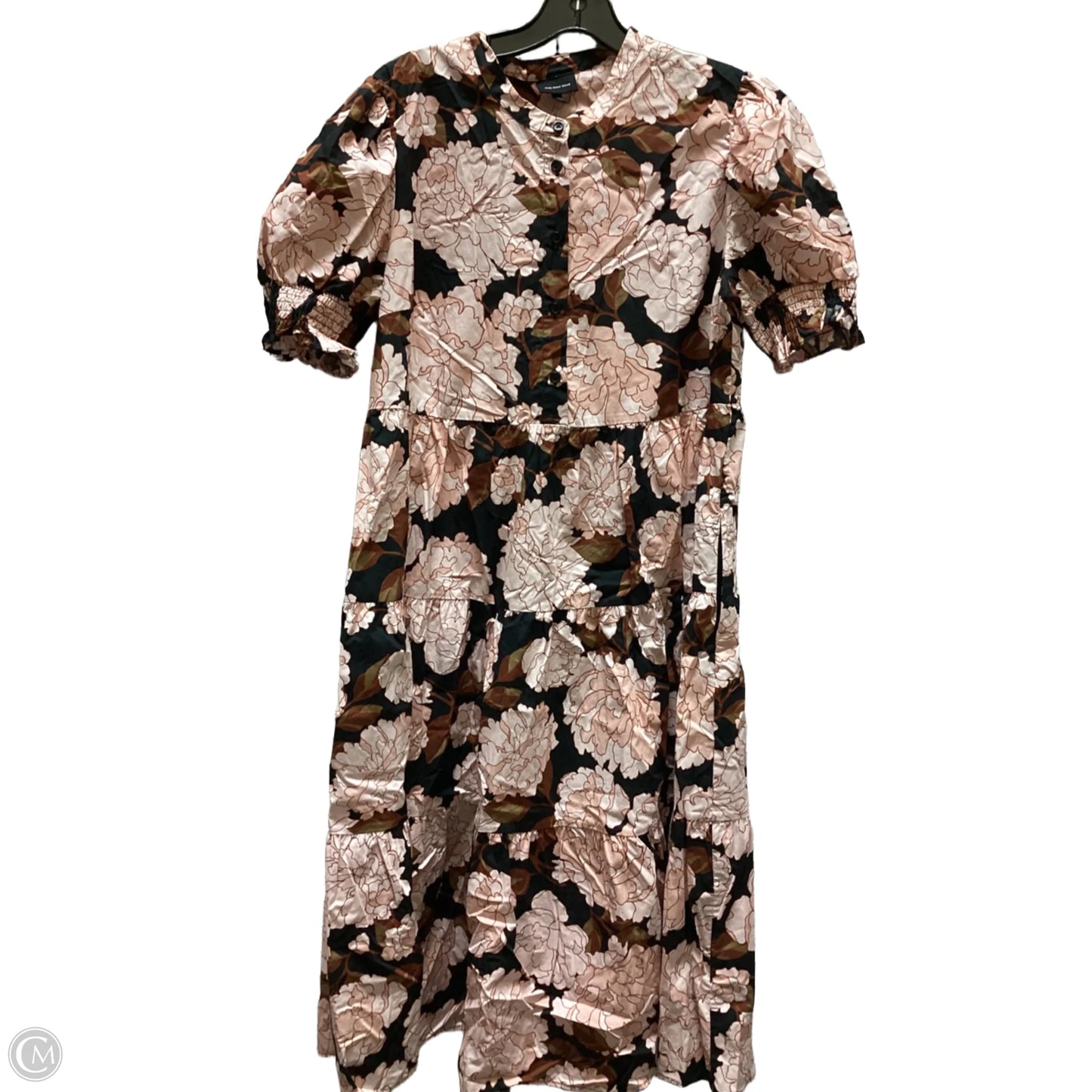 Dress Casual Maxi By Who What Wear In Floral Print, Size: L