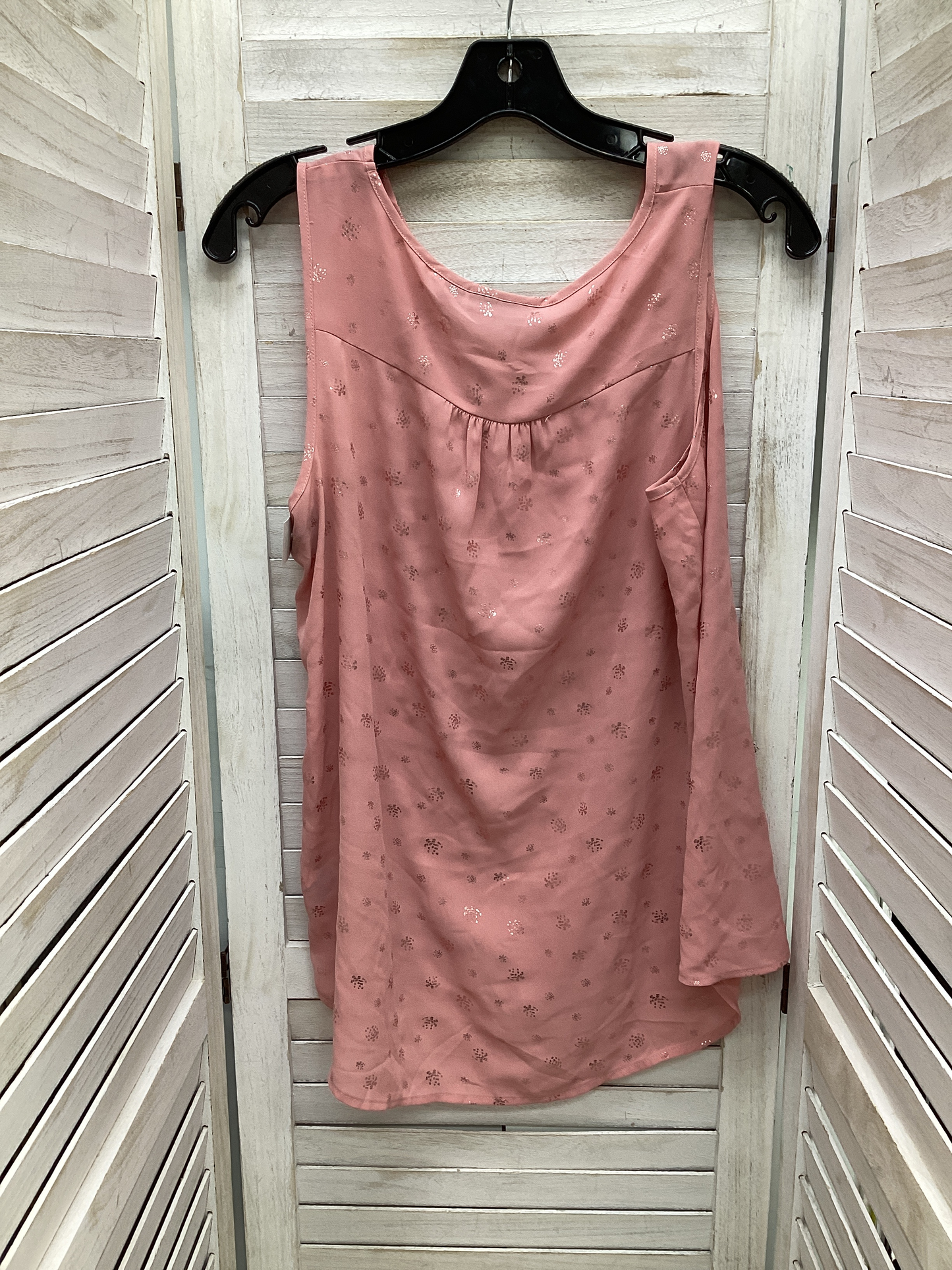 Top Sleeveless By Apt 9  Size: M