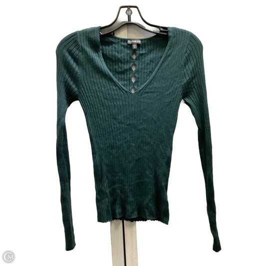Top Long Sleeve By Express In Green, Size: S
