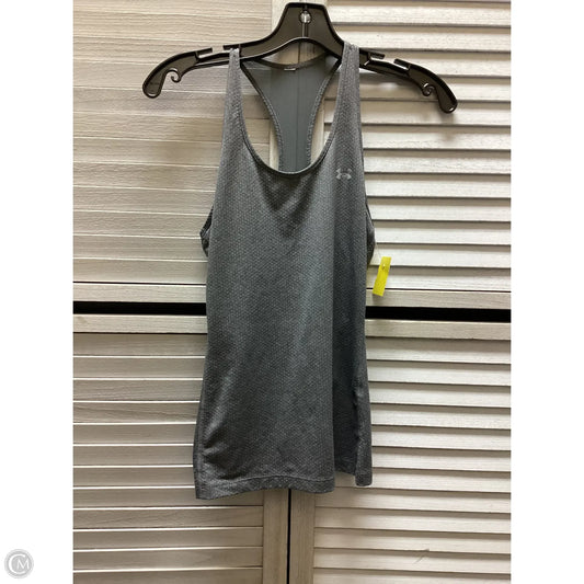 Athletic Tank Top By Under Armour In Grey, Size: Xs