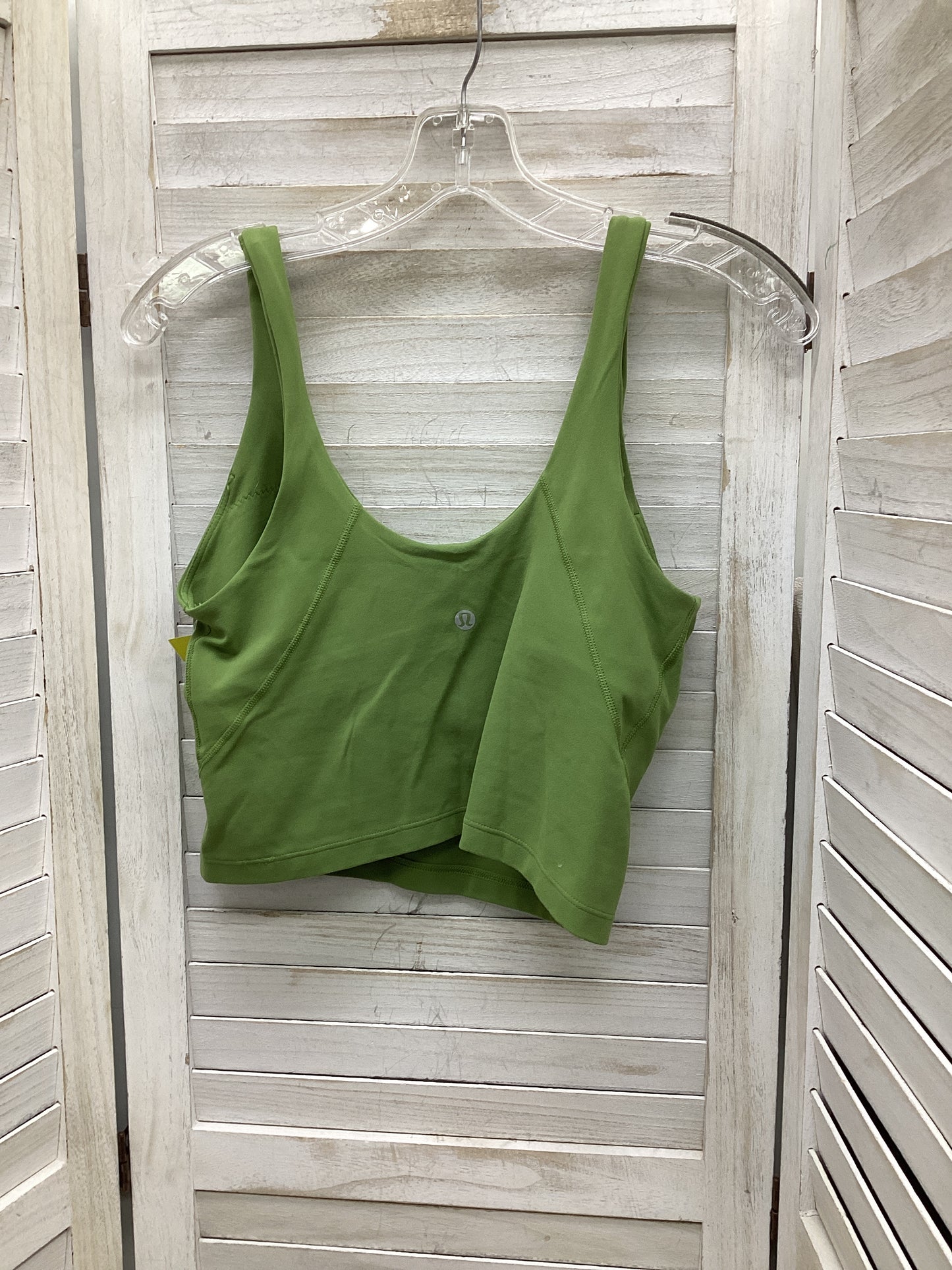 Athletic Bra By Lululemon In Green, Size: L