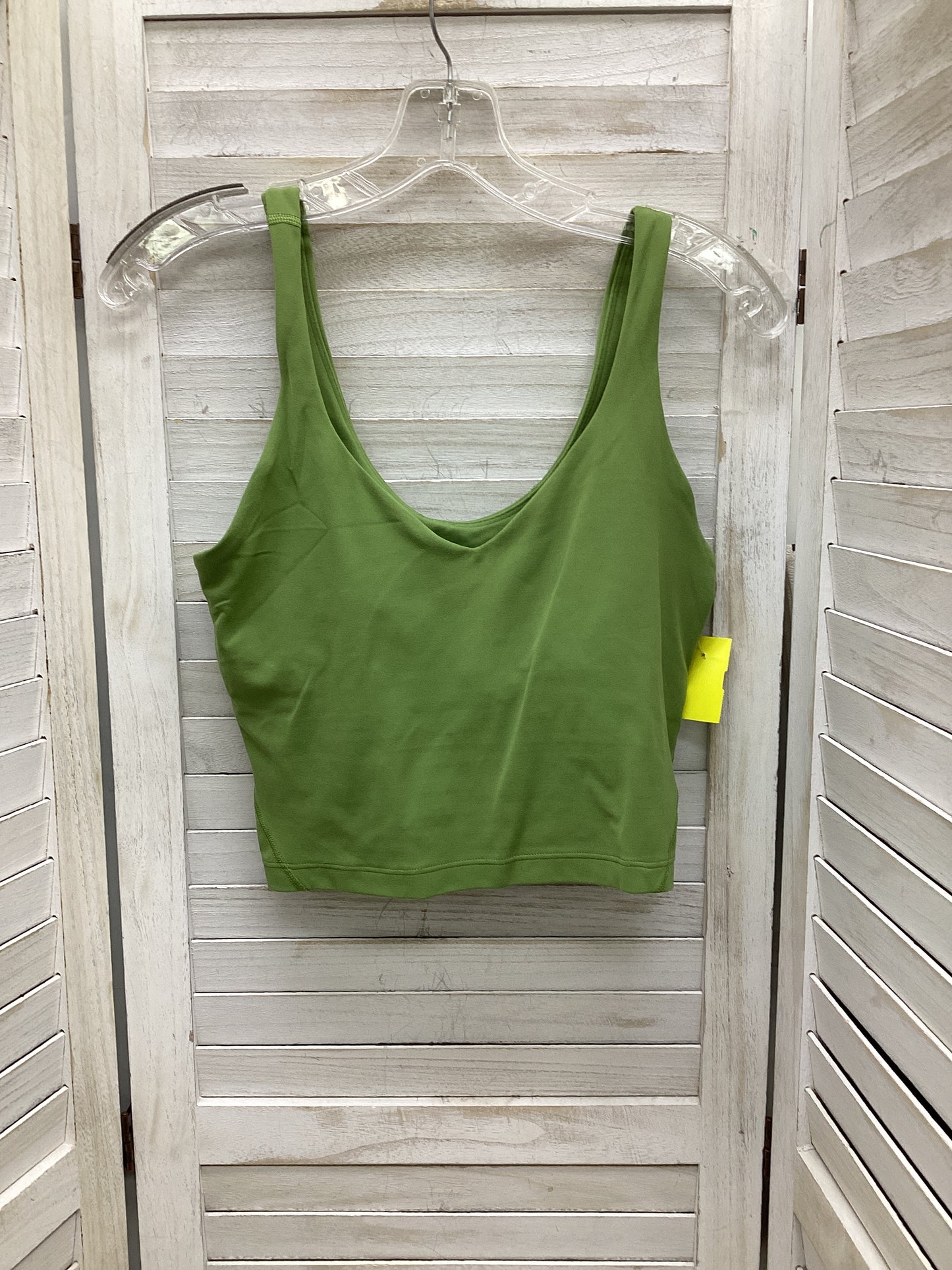 Athletic Bra By Lululemon In Green, Size: L