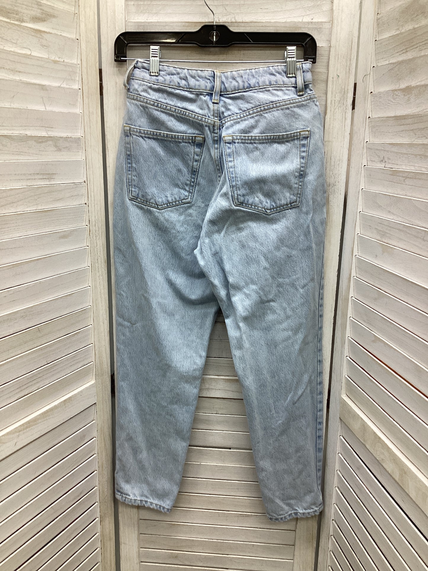 Jeans Boyfriend By Clothes Mentor In Blue, Size: 4