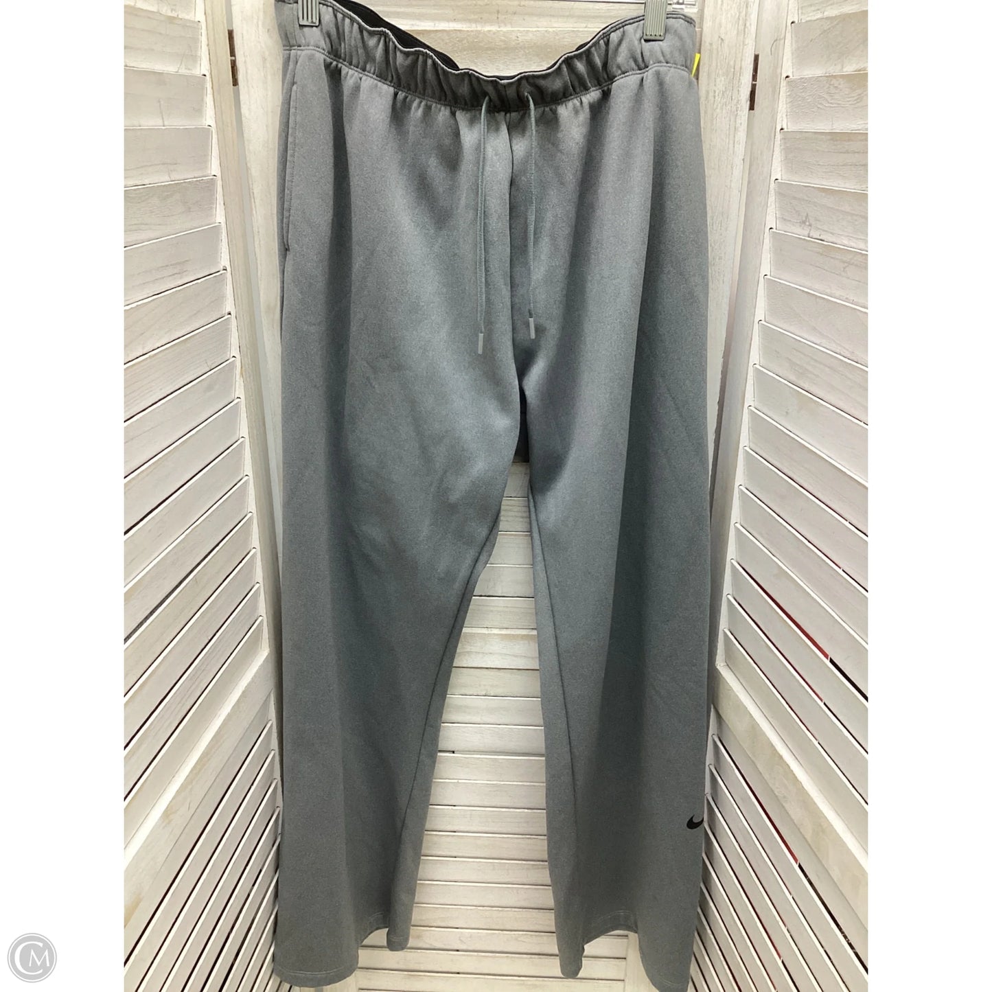 Athletic Pants By Nike In Grey, Size: 2x