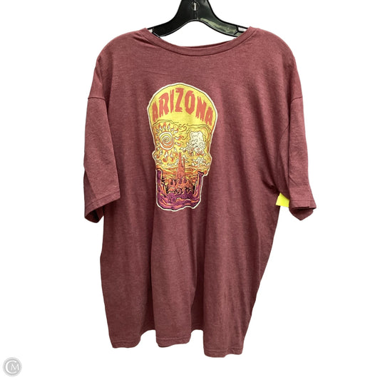 Top Short Sleeve By Clothes Mentor In Multi-colored, Size: Xl