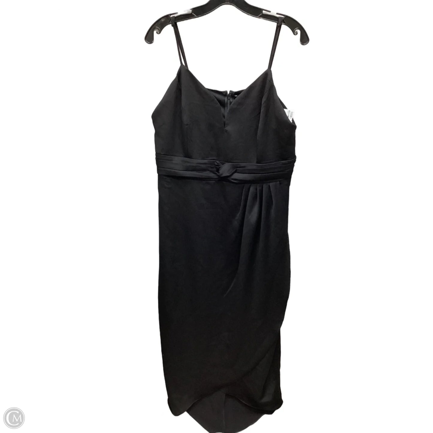 Dress Casual Midi By Express In Black, Size: L