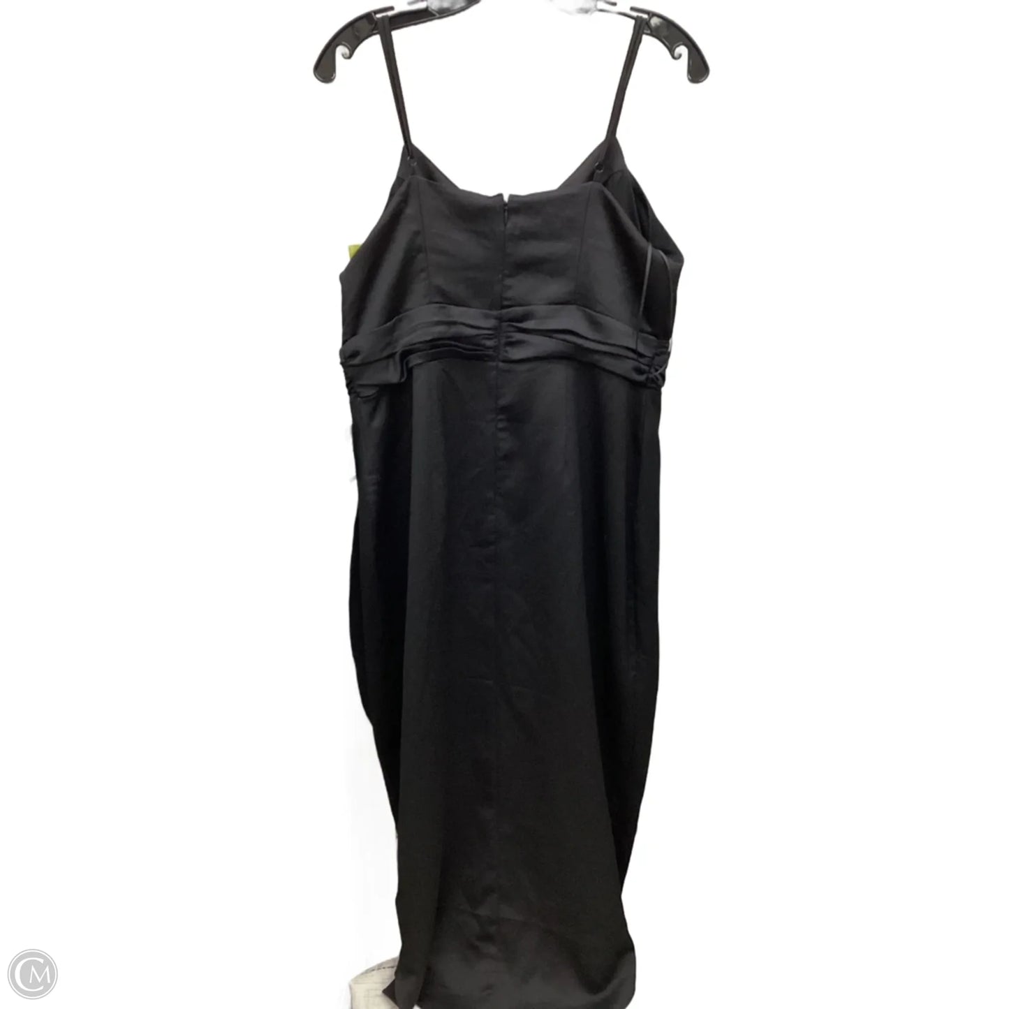 Dress Casual Midi By Express In Black, Size: L
