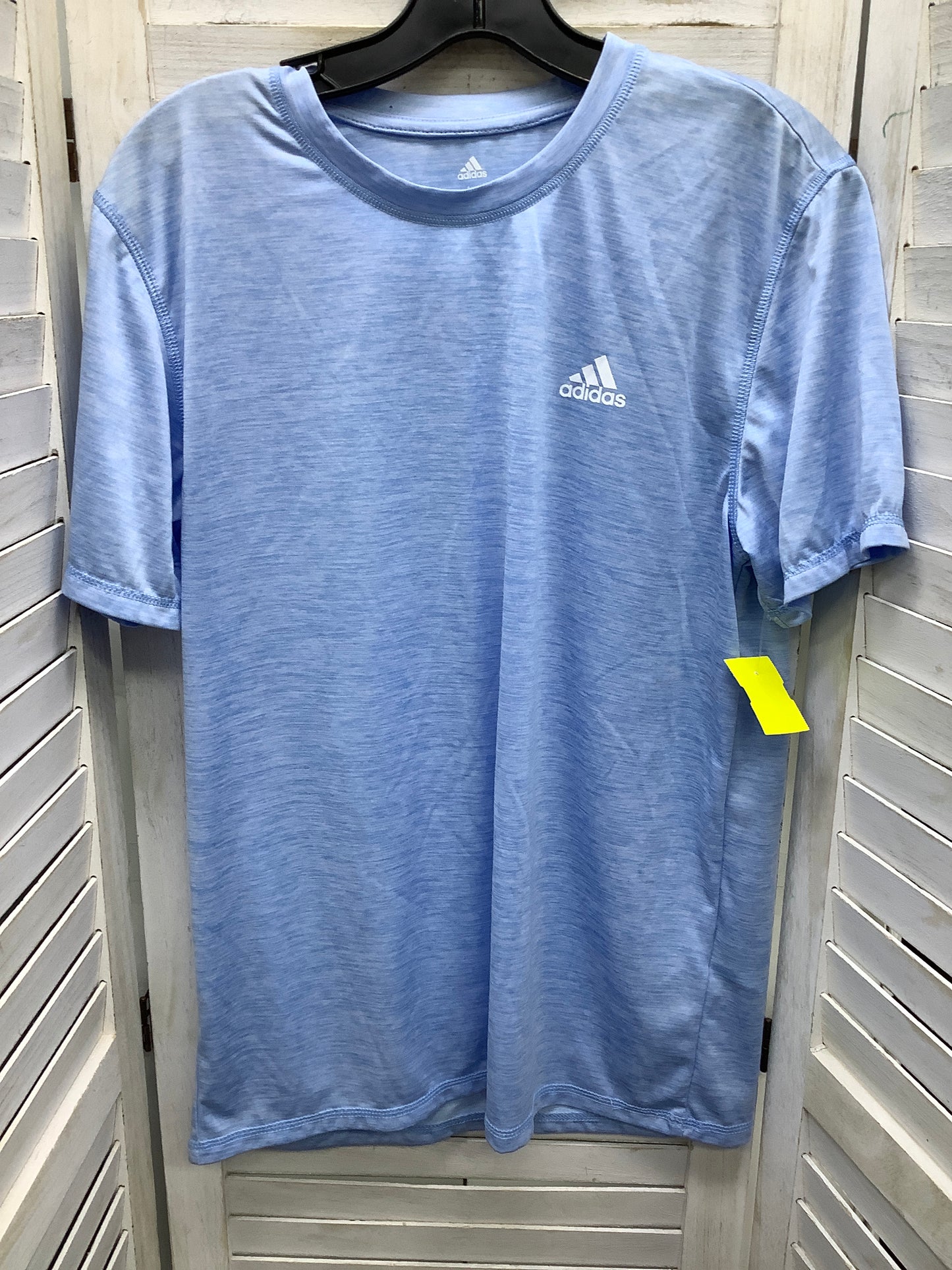 Athletic Top Short Sleeve By Adidas  Size: M