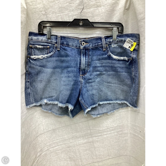 Shorts By Lucky Brand In Blue Denim, Size: 12