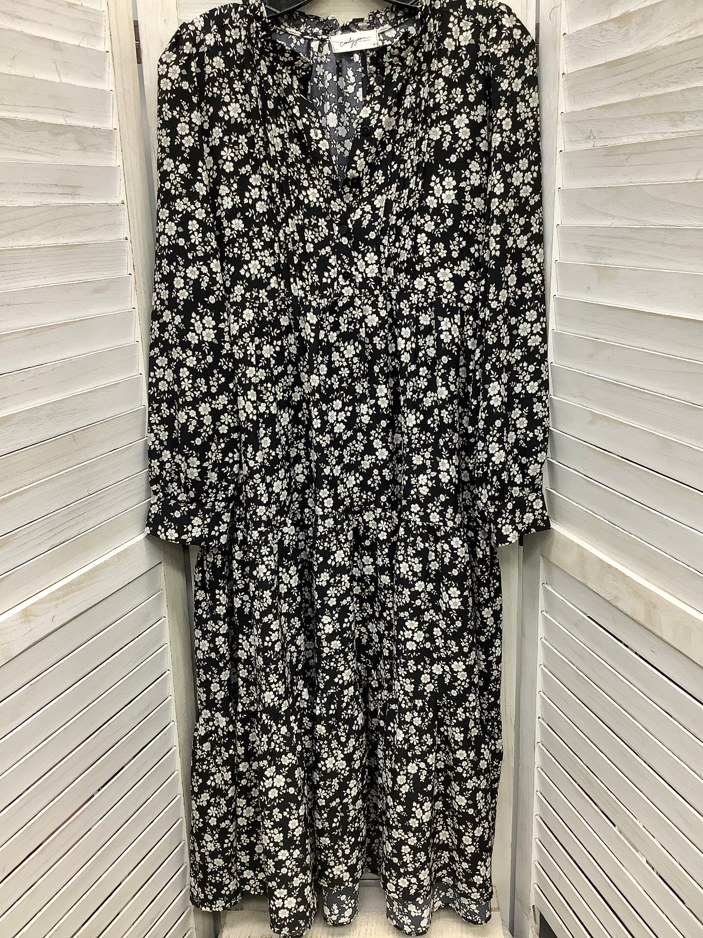 Dress Casual Maxi By Clothes Mentor In Floral Print, Size: S