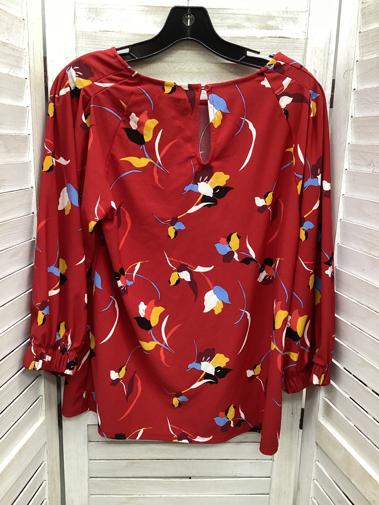 Top Long Sleeve By Clothes Mentor In Multi-colored, Size: S