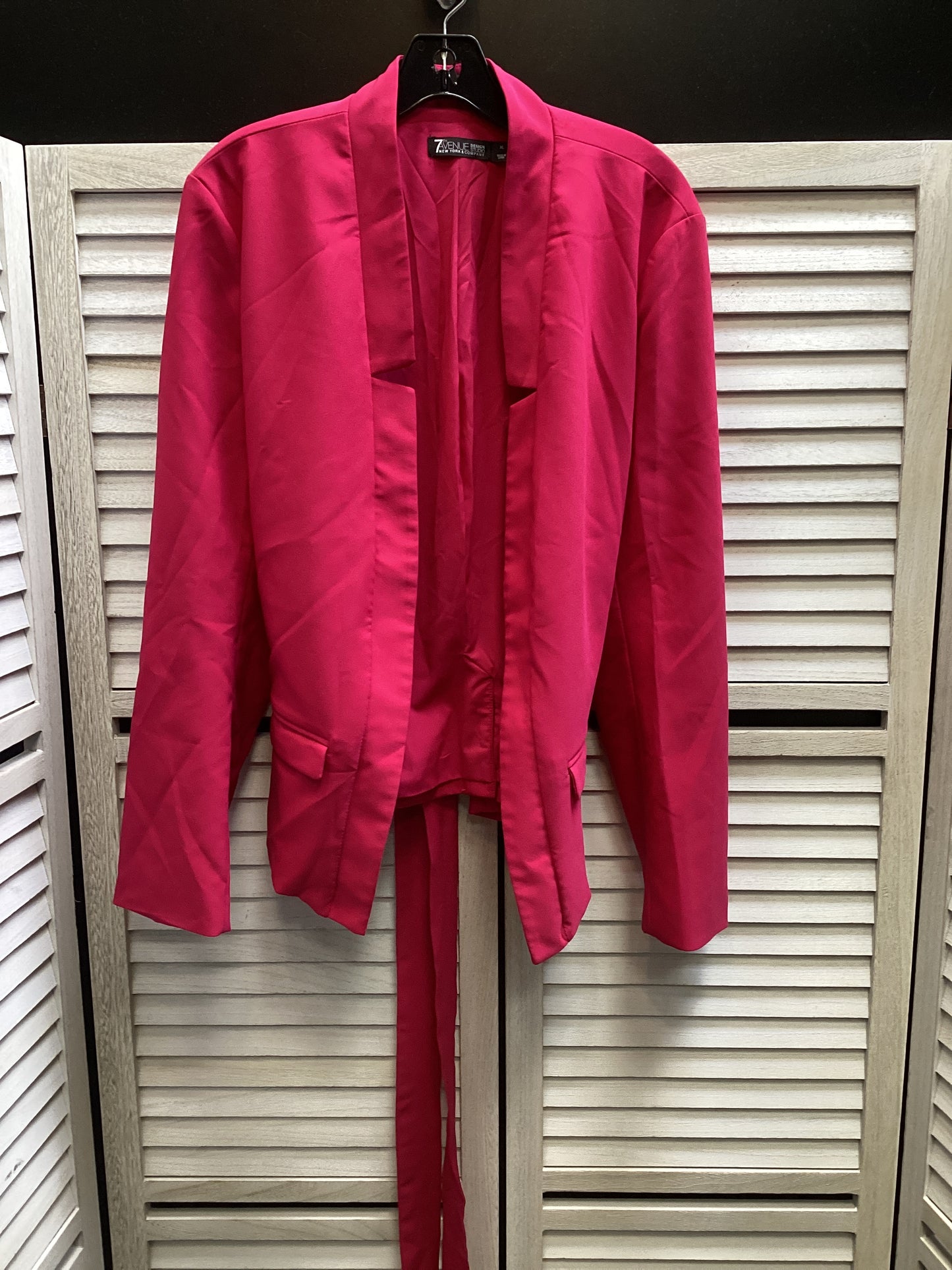 Blazer By New York And Co In Pink, Size: Xl