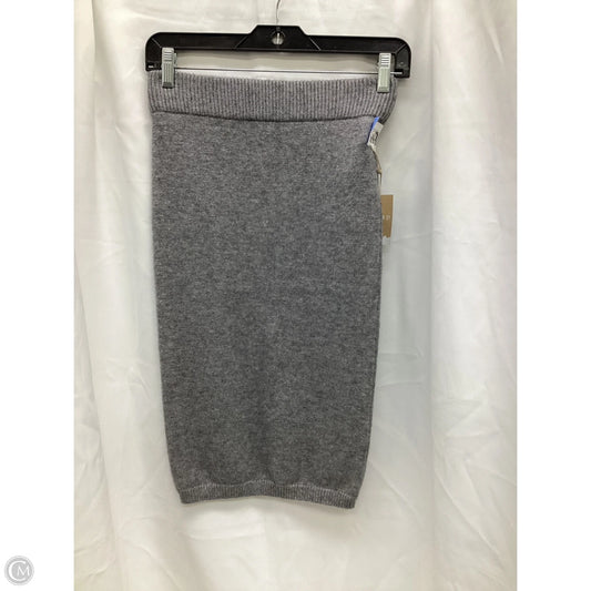 Skirt Midi By Forever 21 In Grey, Size: S