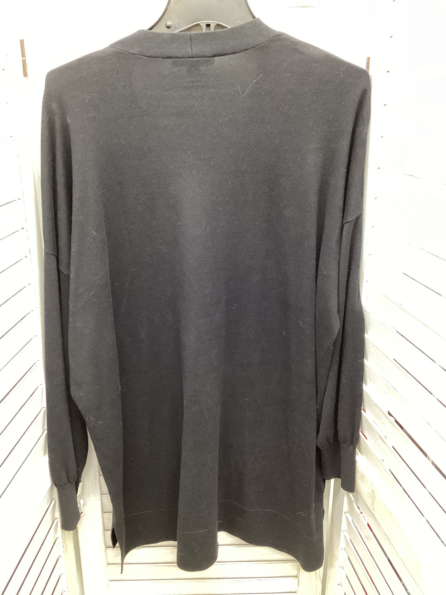 Cardigan By Ann Taylor In Black, Size: L