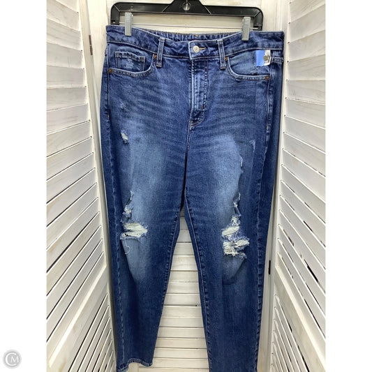 Jeans Boyfriend By Old Navy In Blue Denim, Size: 10