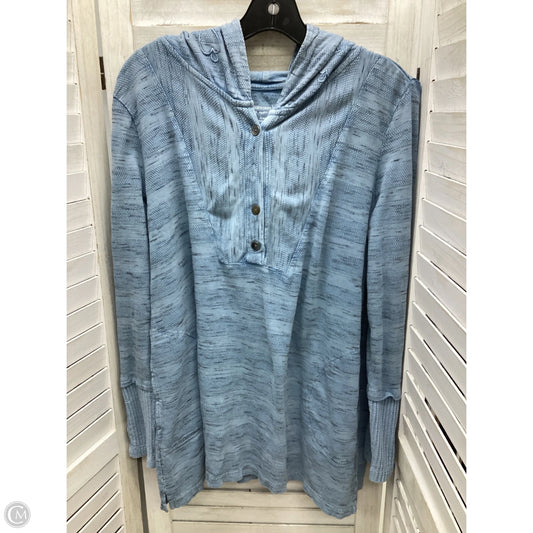 Top Long Sleeve By Soft Surroundings In Blue, Size: Xl