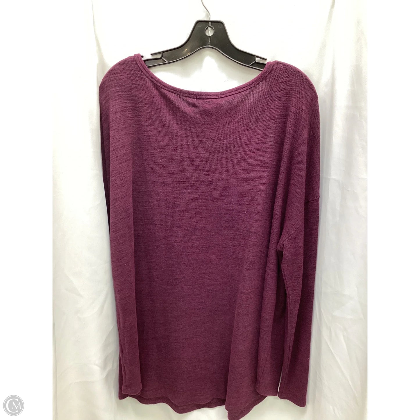 Top Long Sleeve By Gap In Purple, Size: Xxl