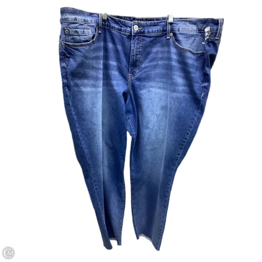 Jeans Boyfriend By Torrid In Blue Denim, Size: 26