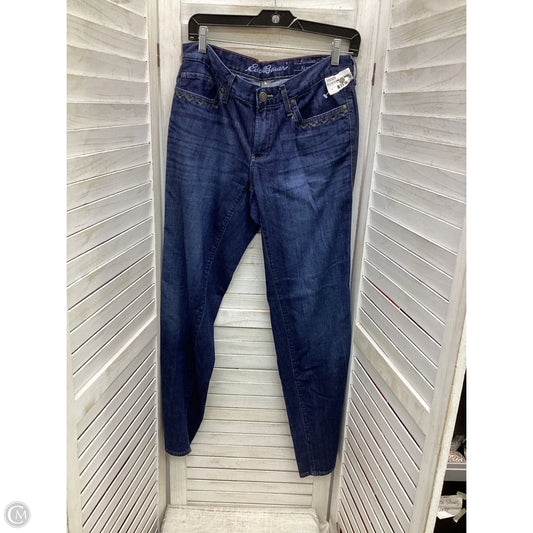 Jeans Boyfriend By Eddie Bauer In Blue Denim, Size: 6