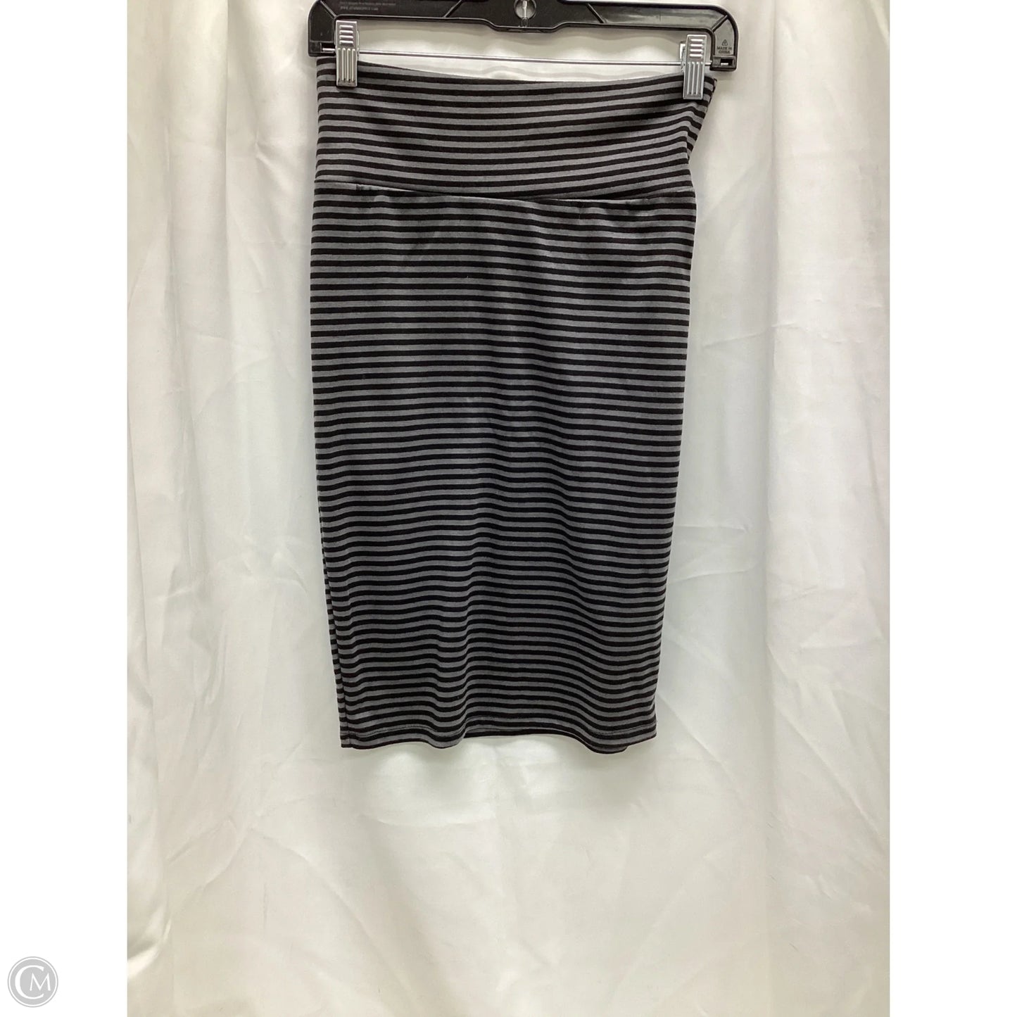 Dress Casual Midi By Lularoe In Striped Pattern, Size: Xs