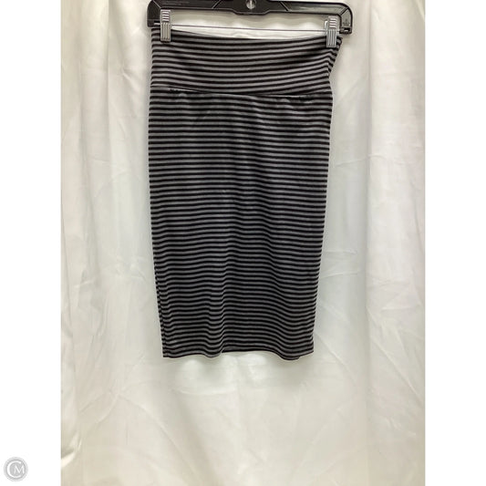 Dress Casual Midi By Lularoe In Striped Pattern, Size: Xs
