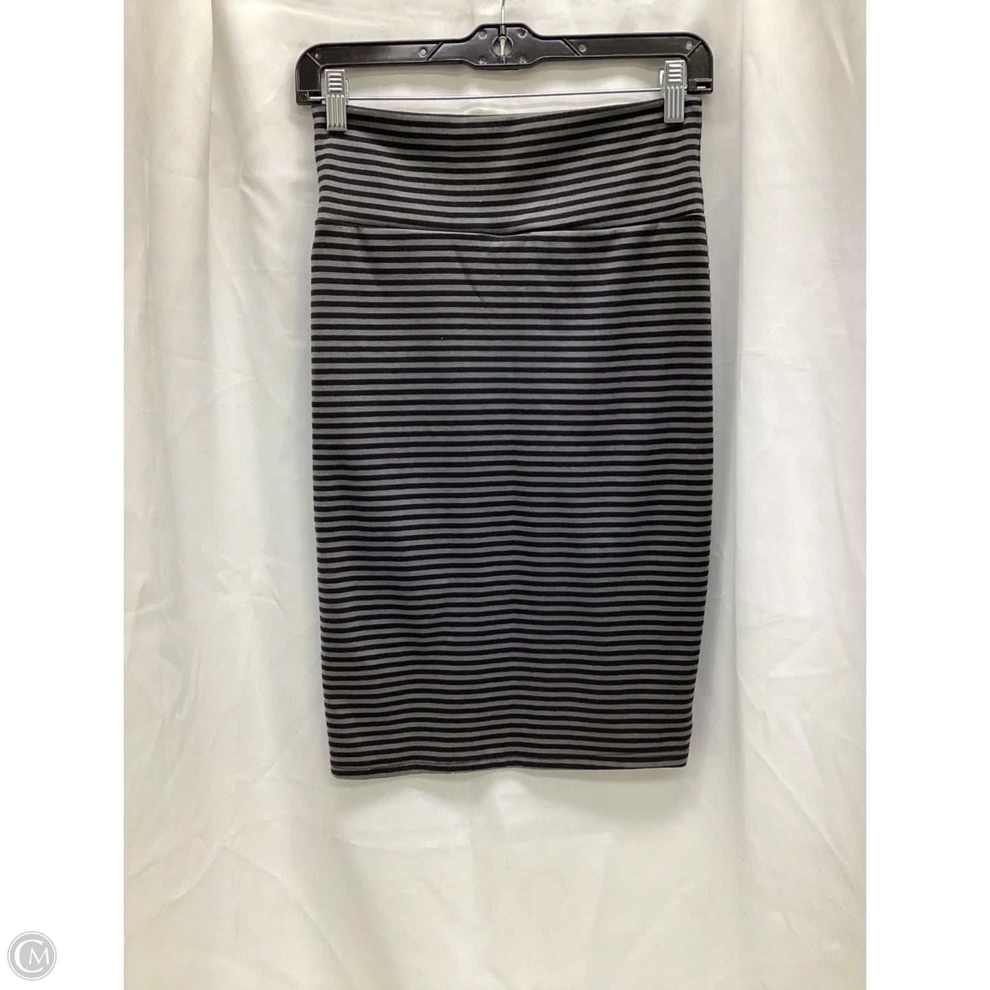 Dress Casual Midi By Lularoe In Striped Pattern, Size: Xs