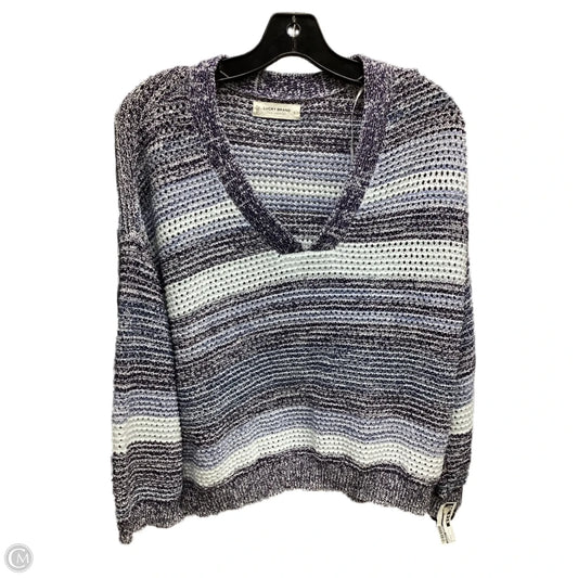 Sweater By Lucky Brand In Multi-colored, Size: L