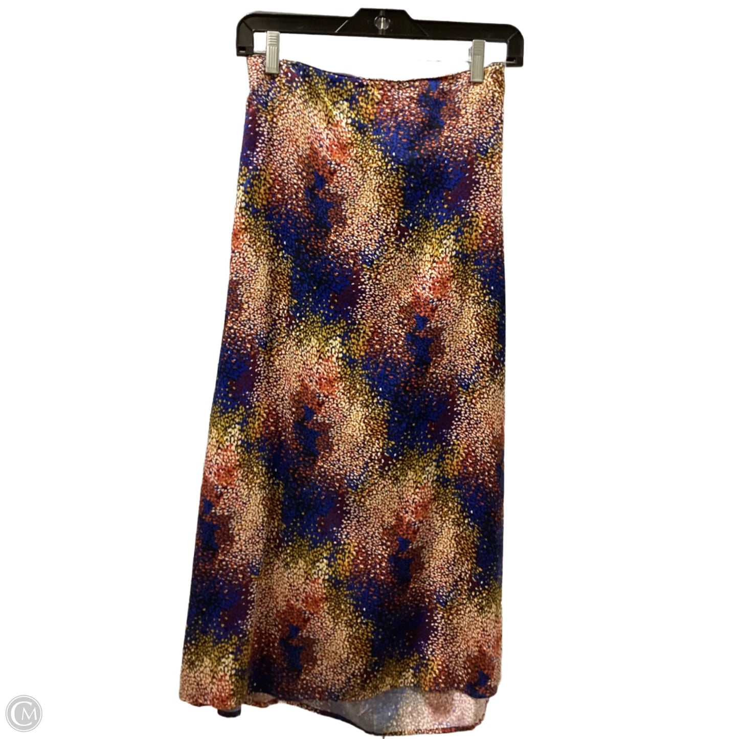 Skirt Midi By Time And Tru In Multi-colored, Size: 20