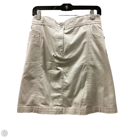 Skirt Midi By Karen Scott In Beige, Size: 20