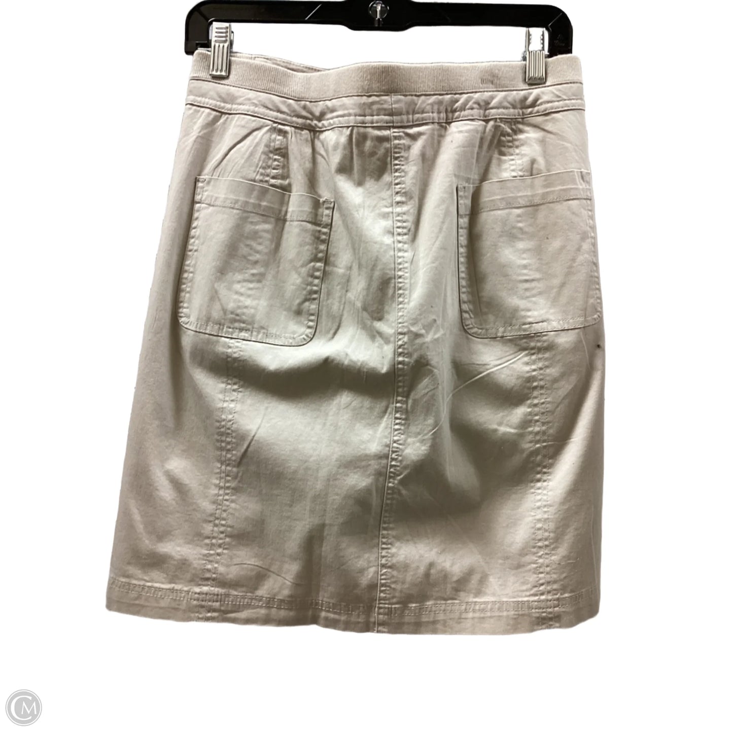 Skirt Midi By Karen Scott In Beige, Size: 20