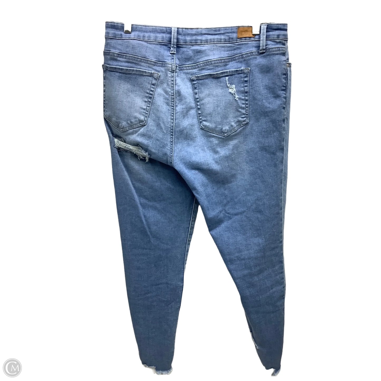 Jeans Boyfriend By Clothes Mentor In Blue Denim, Size: 14